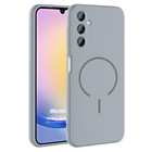 Microsonic Samsung Galaxy A25 Kılıf Zeno MagSafe Gri