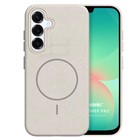 Microsonic Samsung Galaxy A16 Kılıf MagLeather Pro Bej