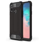 Microsonic Samsung Galaxy A20s Kılıf Rugged Armor Siyah