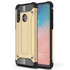 Microsonic Samsung Galaxy A21 Kılıf Rugged Armor Gold