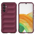 Microsonic Samsung Galaxy A05s Kılıf Oslo Prime Bordo