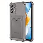 Microsonic Samsung Galaxy A23 Card Slot Shock Kılıf Füme