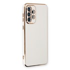 Microsonic Samsung Galaxy A52s Kılıf Olive Plated Beyaz