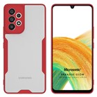 Microsonic Samsung Galaxy A33 5G Kılıf Paradise Glow Kırmızı