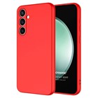 Microsonic Samsung Galaxy S25 Plus Kılıf Groovy Soft Kırmızı