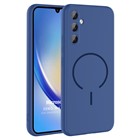 Microsonic Samsung Galaxy A34 Kılıf Zeno MagSafe Lacivert