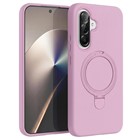 Microsonic Samsung Galaxy A56 Kılıf Aura Stant MagSafe Pembe