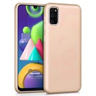 Microsonic Matte Silicone Samsung Galaxy A41 Kılıf Gold