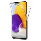 Microsonic Samsung Galaxy A52 Kılıf 6 Tarafı Tam Full Koruma 360 Clear Soft Şeffaf