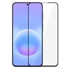 Microsonic Samsung Galaxy A57 Tam Kaplayan Temperli Cam Ekran Koruyucu Siyah