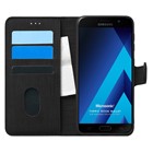 Microsonic Samsung Galaxy A7 2017 Kılıf Fabric Book Wallet Siyah