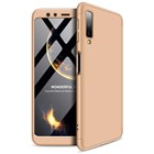 Microsonic Samsung Galaxy A7 2018 Kılıf Double Dip 360 Protective Gold