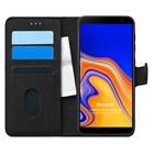 Microsonic Samsung Galaxy J4 Core Kılıf Fabric Book Wallet Siyah