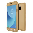 Microsonic Samsung Galaxy J5 Pro Kılıf Double Dip 360 Protective Gold