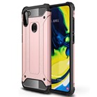 Microsonic Samsung Galaxy M11 Kılıf Rugged Armor Rose Gold