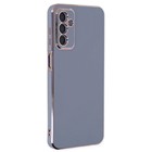 Microsonic Samsung Galaxy M13 Kılıf Olive Plated Lavanta Grisi