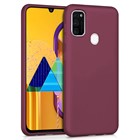 Microsonic Matte Silicone Samsung Galaxy M30s Kılıf Mor