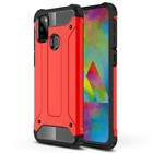 Microsonic Samsung Galaxy M30s Kılıf Rugged Armor Kırmızı