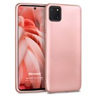 Microsonic Matte Silicone Samsung Galaxy Note 10 Lite Kılıf Rose Gold