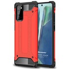 Microsonic Samsung Galaxy Note 20 Kılıf Rugged Armor Kırmızı