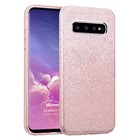 Microsonic Samsung Galaxy S10 Plus Kılıf Sparkle Shiny Rose Gold