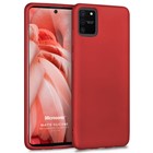 Microsonic Matte Silicone Samsung Galaxy S10 Lite Kılıf Kırmızı