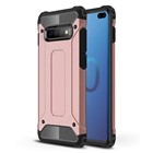 Microsonic Samsung Galaxy S10 Plus Kılıf Rugged Armor Rose Gold