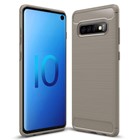 Microsonic Samsung Galaxy S10 Kılıf Room Silikon Gri