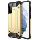 Microsonic Samsung Galaxy S21 Plus Kılıf Rugged Armor Gold