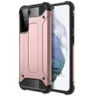 Microsonic Samsung Galaxy S21 Plus Kılıf Rugged Armor Rose Gold