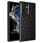 Microsonic Samsung Galaxy S22 Ultra Kılıf Grand Stardust Siyah