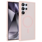 Microsonic Samsung Galaxy S24 Ultra Kılıf MagSmoke Neo Pembe