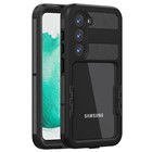 Microsonic Samsung Galaxy S23 Plus Kılıf Waterproof 360 Full Body Protective Siyah