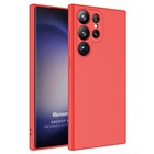 Microsonic Samsung Galaxy S23 Ultra Kılıf Groovy Soft Kırmızı