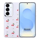 Microsonic Samsung Galaxy S24 Plus Kılıf PrettyCharm Cherry