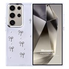 Microsonic Samsung Galaxy S24 Ultra Kılıf PrettyCharm Bow