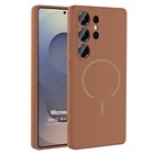 Microsonic Samsung Galaxy S25 Ultra Kılıf Zeno MagSafe Kahverengi