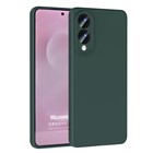 Microsonic Samsung Galaxy S25 Edge Kılıf Groovy Soft Koyu Yeşil