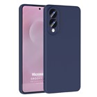 Microsonic Samsung Galaxy S25 Edge Kılıf Groovy Soft Lacivert
