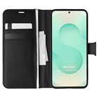 Microsonic Samsung Galaxy S25 Kılıf Delux Leather Wallet Siyah