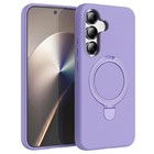 Microsonic Samsung Galaxy S25 Plus Kılıf Aura Stant MagSafe Lila