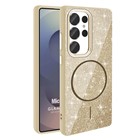 Microsonic Samsung Galaxy S25 Ultra Kılıf GlamGrip Luxe Gold