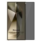 Microsonic Samsung Galaxy S25 Ultra Privacy 5D Gizlilik Filtreli Cam Ekran Koruyucu Siyah