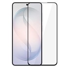 Microsonic Samsung Galaxy S26 Plus Tam Kaplayan Temperli Cam Ekran Koruyucu Siyah
