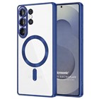 Microsonic Samsung Galaxy S26 Ultra Kılıf MagSafe Luxury Electroplate Lacivert