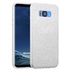 Microsonic Samsung Galaxy S8 Plus Kılıf Sparkle Shiny Gümüş