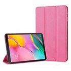 Microsonic Samsung Galaxy Tab A 10 1 T510 Smart Case ve arka Kılıf Koyu Pembe