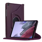 Microsonic Samsung Galaxy Tab A7 Lite T225 Kılıf 360 Rotating Stand Deri Mor