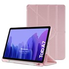 Microsonic Samsung Galaxy Tab A7 10 4 T500 Kılıf Origami Pencil Rose Gold