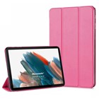 Microsonic Samsung Galaxy Tab A8 X200 Kılıf Slim Translucent Back Smart Cover Pembe